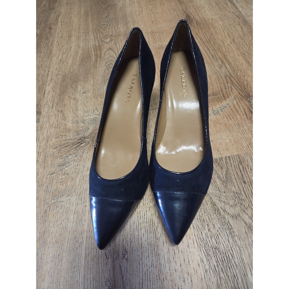 Talbots navy pumps-size 8.5B